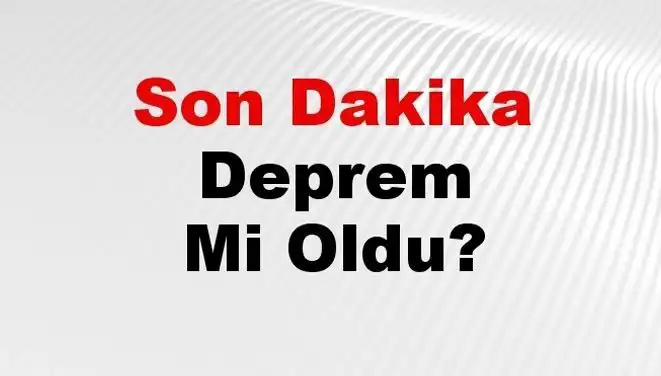 Bursa'da Son Dakika: 19 Mart 2025'te Deprem Oldu!