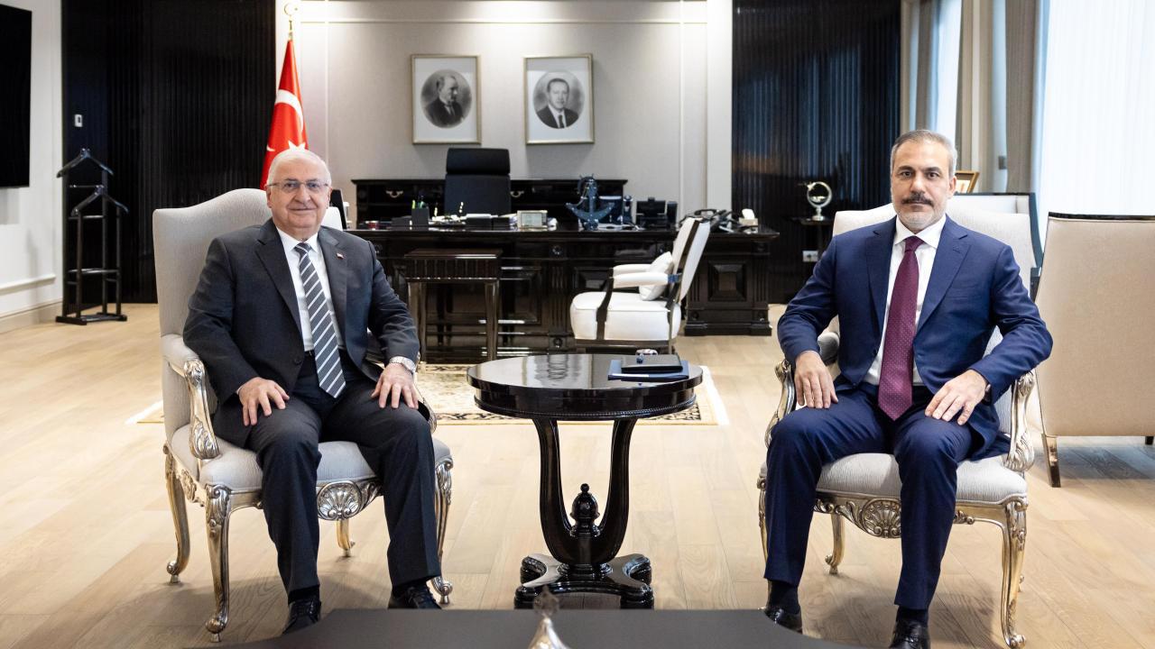 Bakan Güler ve Bakan Fidan Toplantıda Buluştular