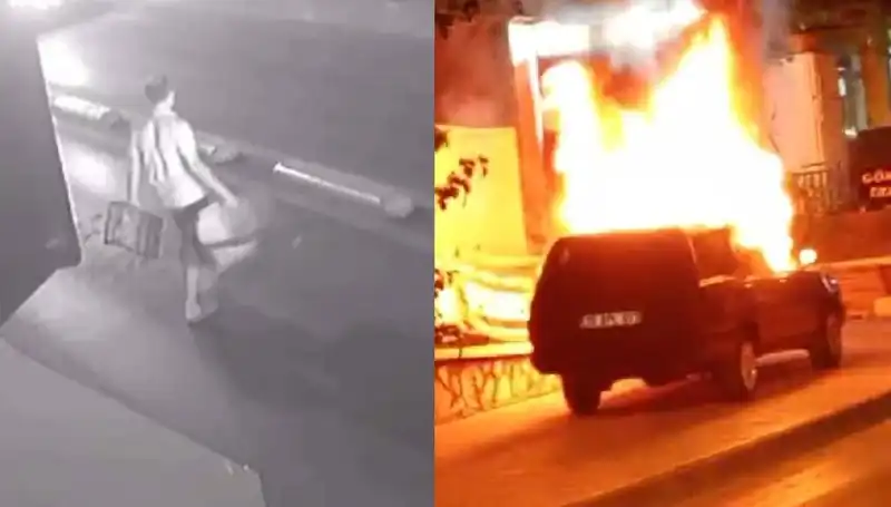 Boşanma Süreci Nedeniyle Eşinin Araçlarını Yakmak İstedi, İşte Sonuçları!