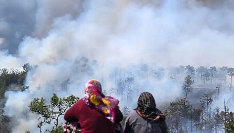 Bursa’da Söndürülen Yangınların Ardından Kirli Hava Sorunu Başlıyor