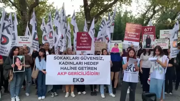 Kadın Cinayetlerine Karşı Eylem: "Güvende Değiliz" Sloganlarıyla Meydanlar Dolu
