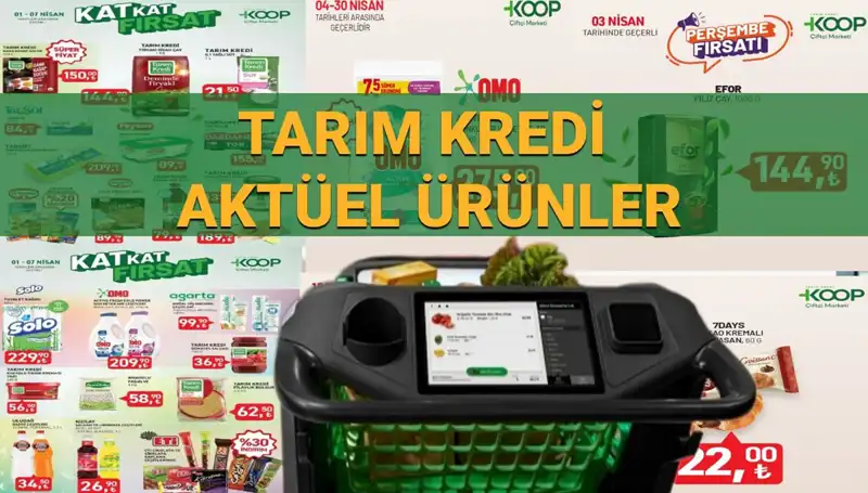 Tarım Kredi Marketleri Nisan İndirimleriyle Alışveriş Keyfini Artırıyor!