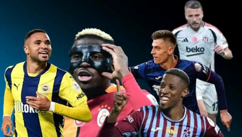 Süper Lig'de Gol Krallığı Yarışı: Osimhen ile Banza Rekabeti Kızışıyor
