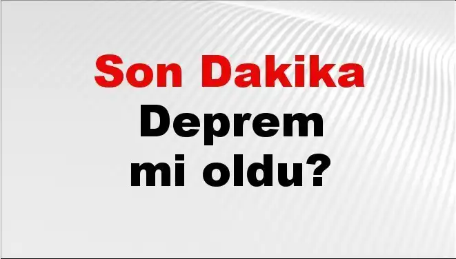Muğla'da Son Dakika Deprem: Nerede ve Ne Şiddette Oldu?
