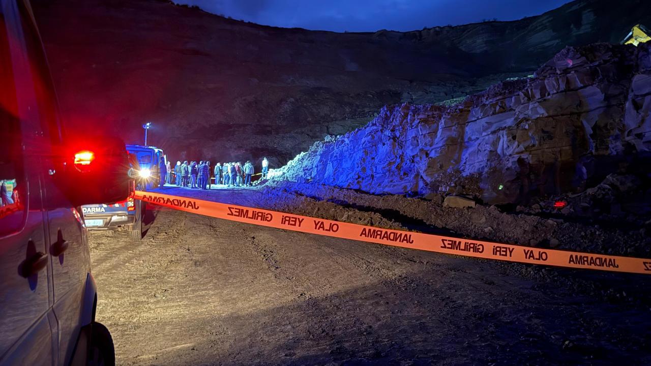 Bursa'da maden ocağında meydana gelen göçük faciası