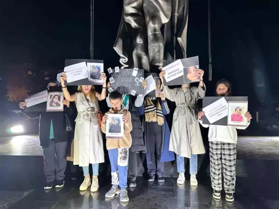 Rize’de Kadına Şiddet Protestosu Beklenen Katılımı Sağlayamadı