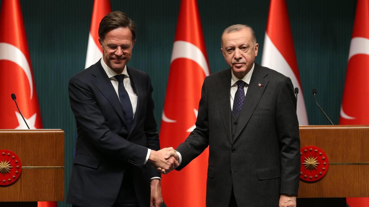 Cumhurbaşkanı Erdoğan NATO Genel Sekreteri Rutte ile Görüştü