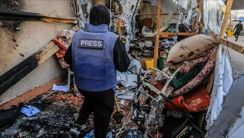 İsrail Ordusu: Gazetecilerin Çadırına Yönelik Hedef Alma Açıklaması