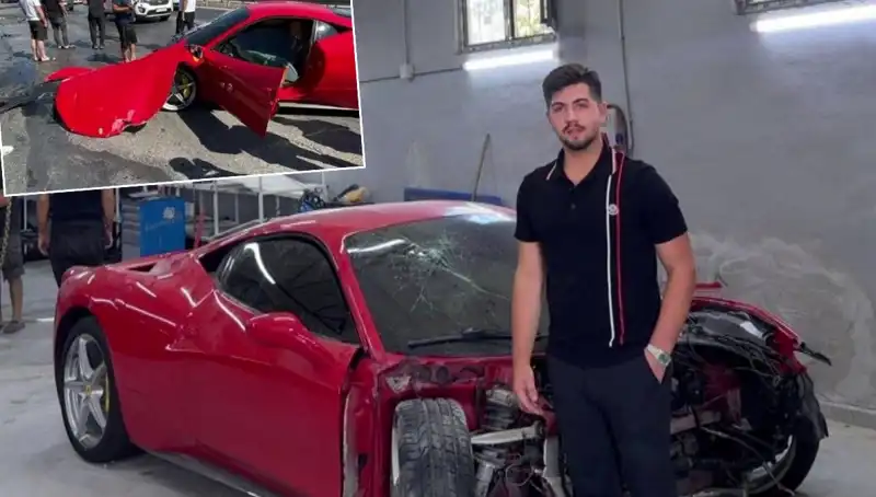 Hurdaya Dönen 15 Milyonluk Ferrari: Sahibinin Duygusal Veda Mektubu